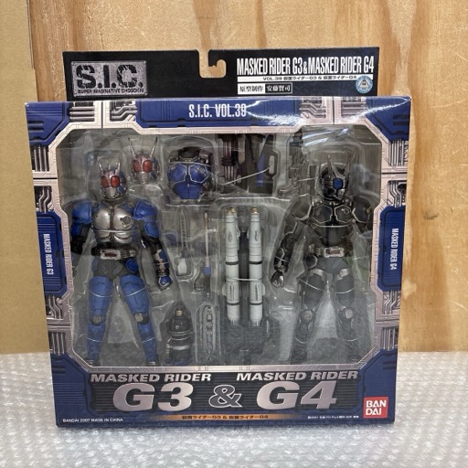 バンダイ 仮面ライダーG3 & G4 S.I.C. VOL.39 SUPER IMAGINATIVE CHOGOKIN フィギュア 未開封品